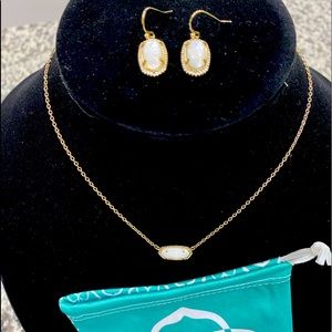 Kendra Scott Mother of Pearl Jewelry Set